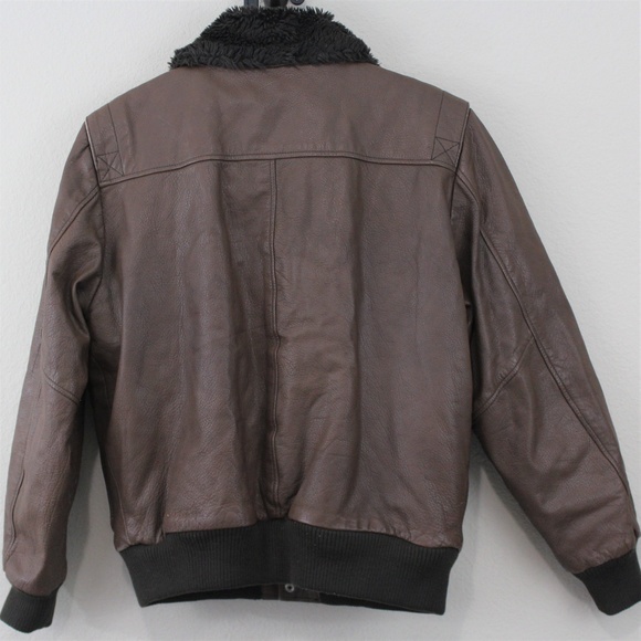 VTG Aberdeen G-1 Pilot Bomber Leather Jacket B301 - Picture 4 of 8